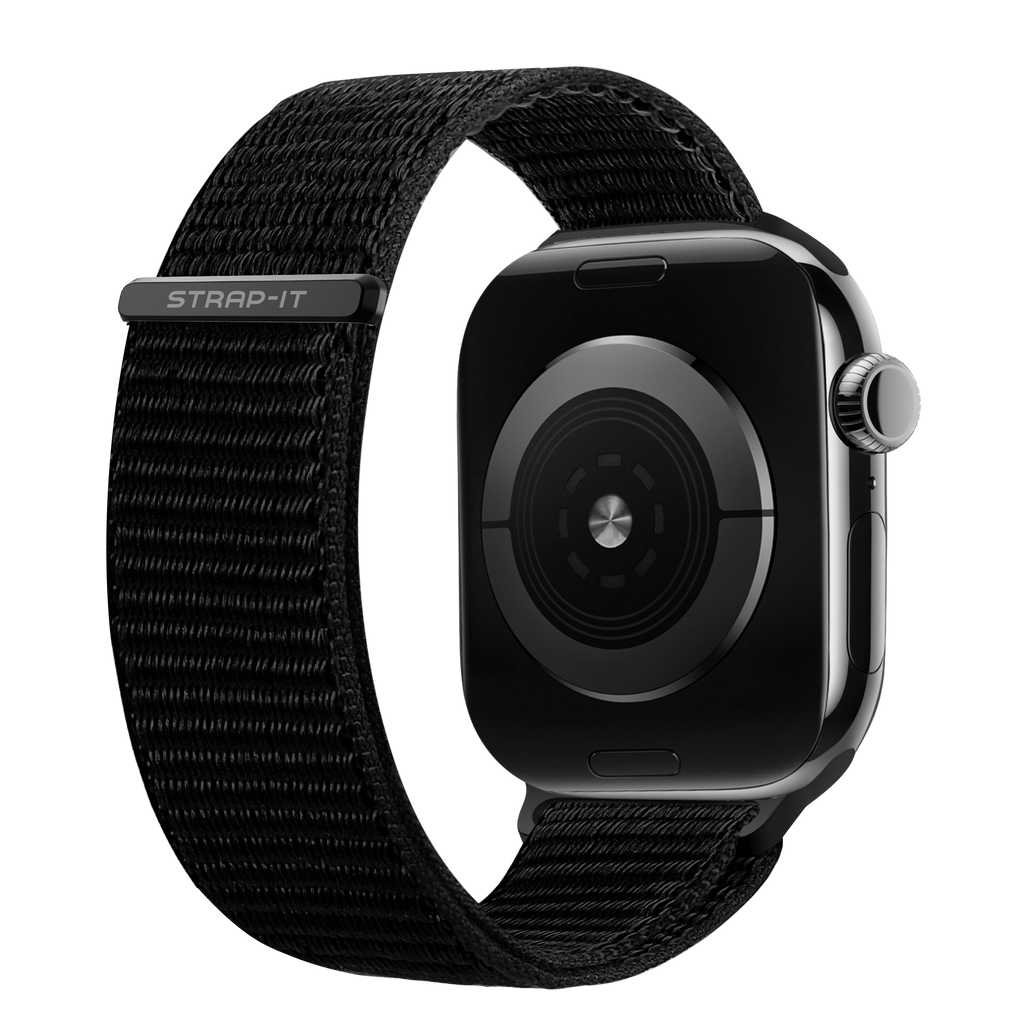 Apple Watch Nylon Strap In Black Color For Apple Watch