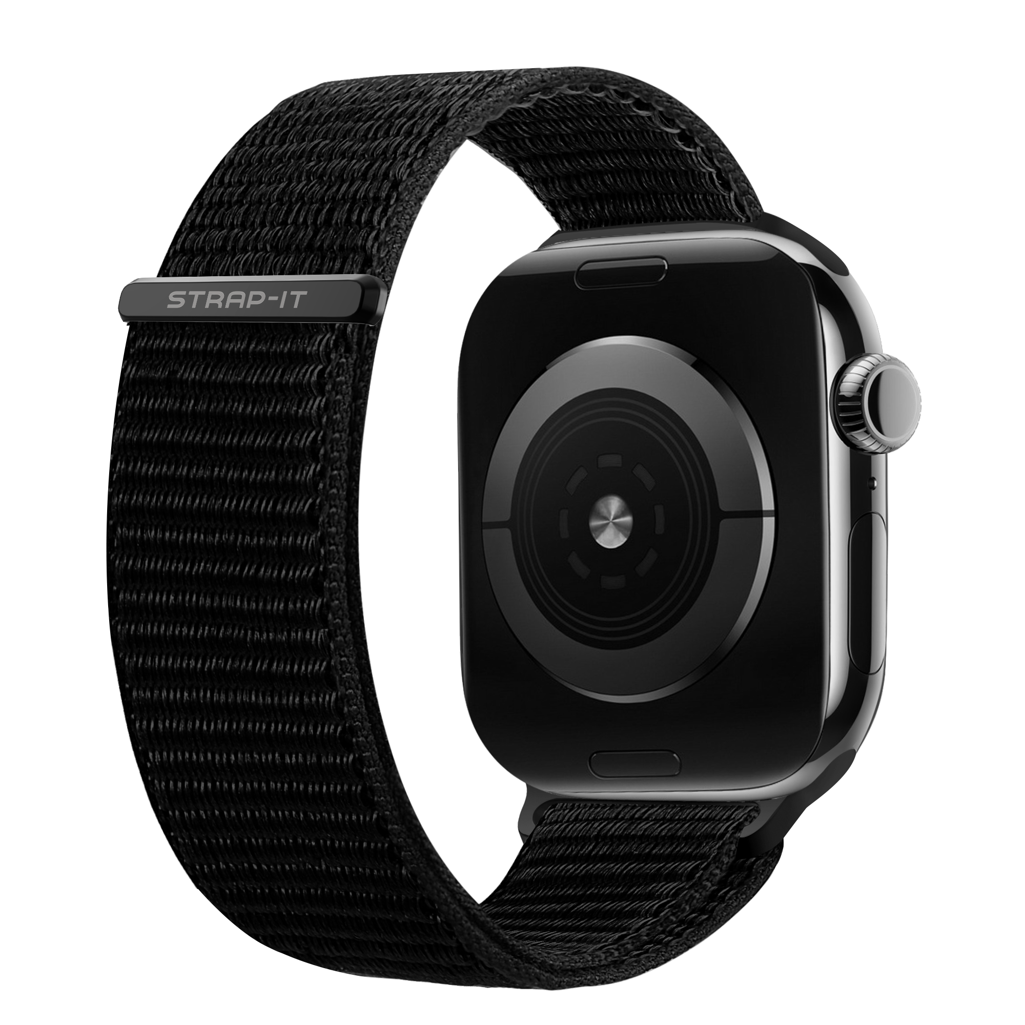 Apple Watch Nylon Strap In Black Color For Apple Watch