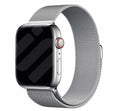 Apple Watch Milanese Silver Stainless Steel Band Premium Accessory