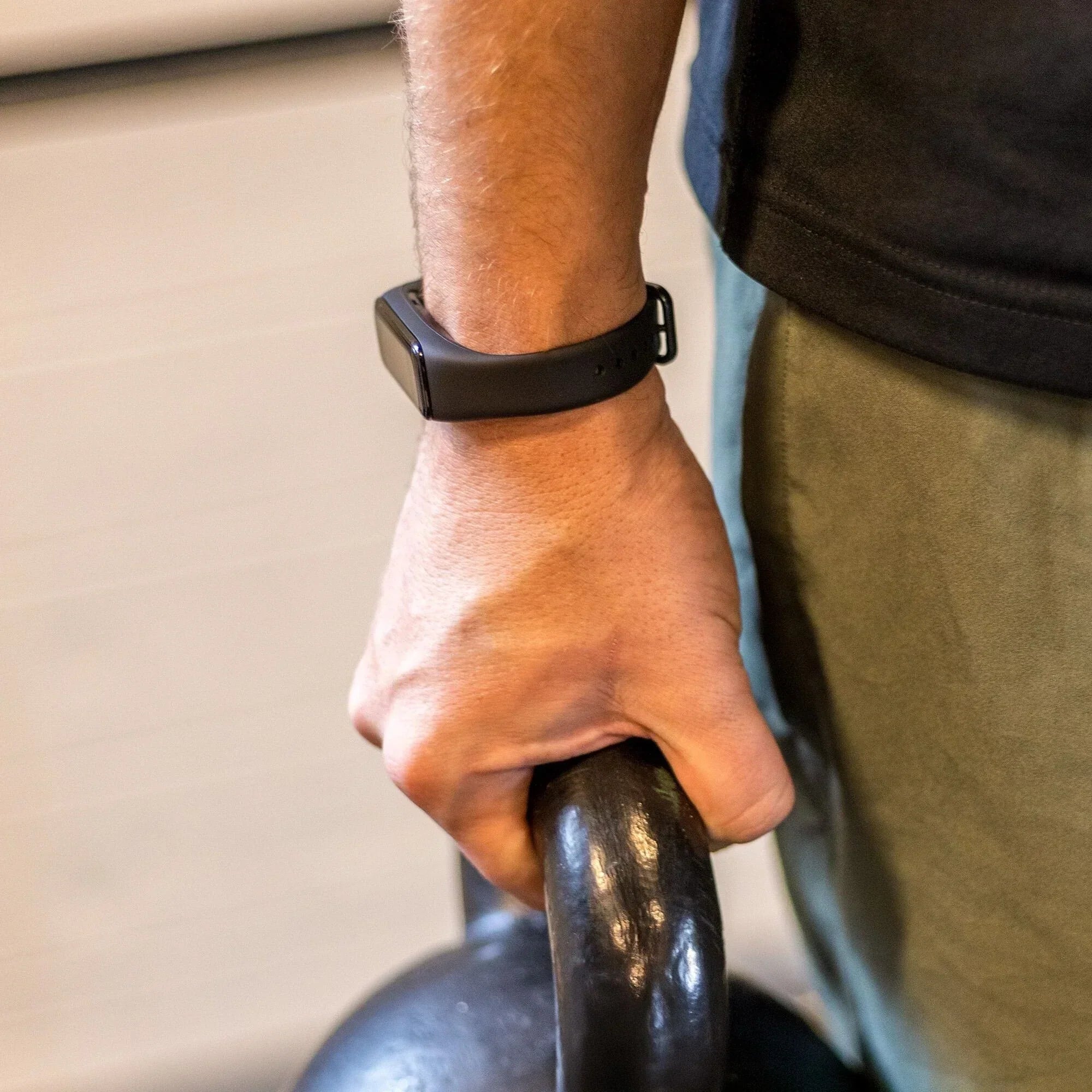 Samsung Galaxy Fit 2 Replacement Black Silicone Wristband