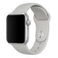 Apple Watch Grey Color Silicone Strap For Apple Watch