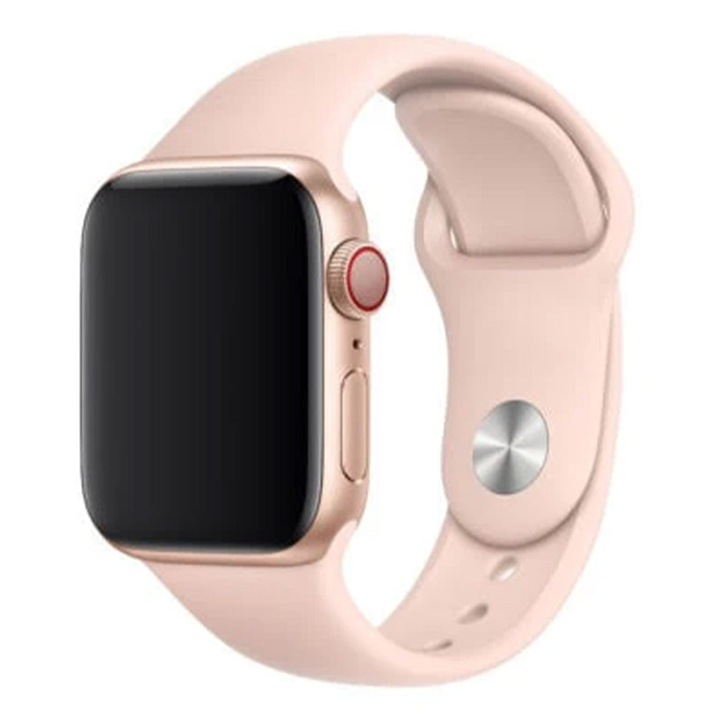 Apple Watch Soft Pink Silicone Strap for Accessories