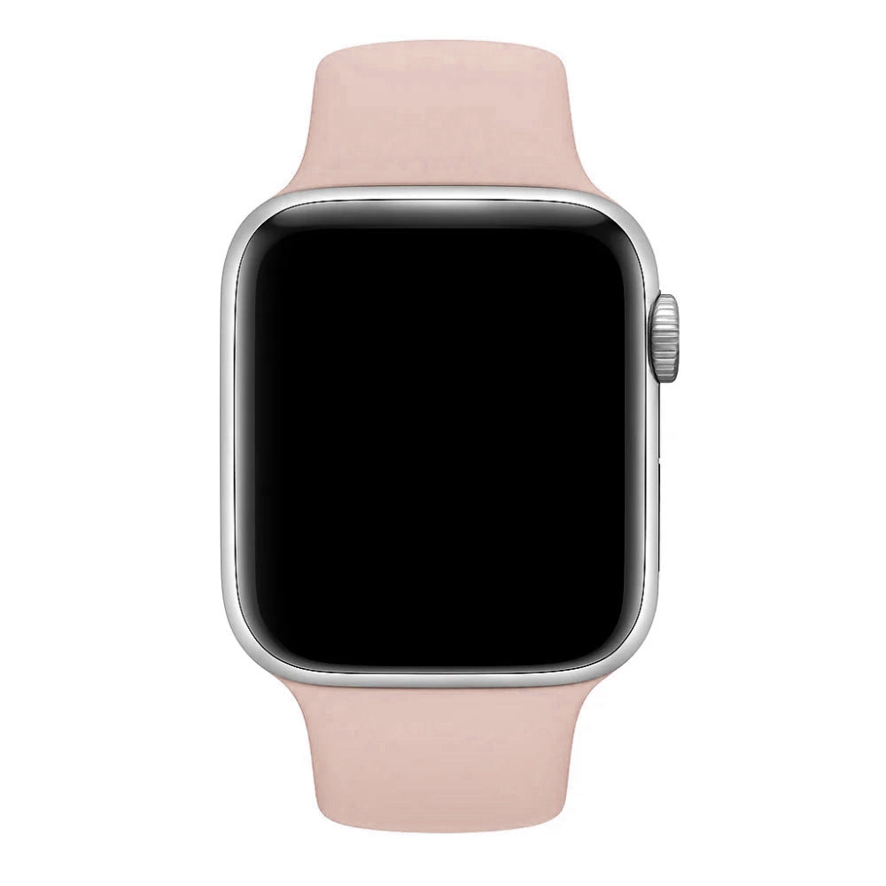 Apple Watch Soft Pink Silicone Strap for Accessories
