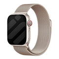 Starlight Finish Milanese Strap For Apple Watch Band