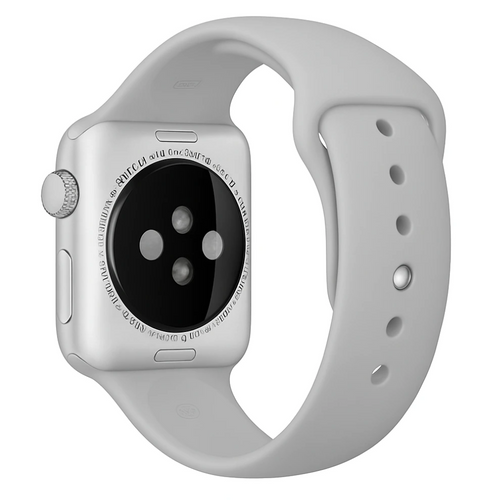 Apple Watch Grey Color Silicone Strap For Apple Watch