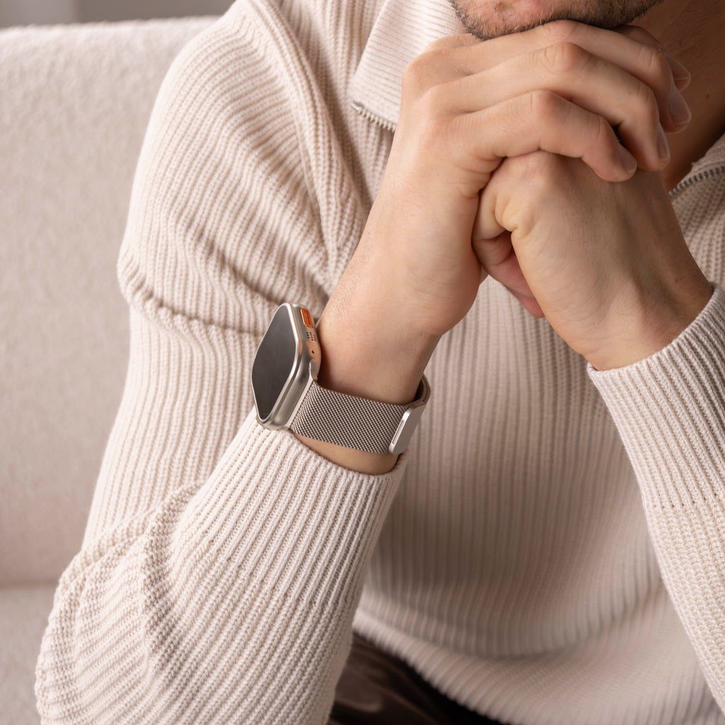 Milanese-Style Starlight Band For Apple Watch Everyday Wear