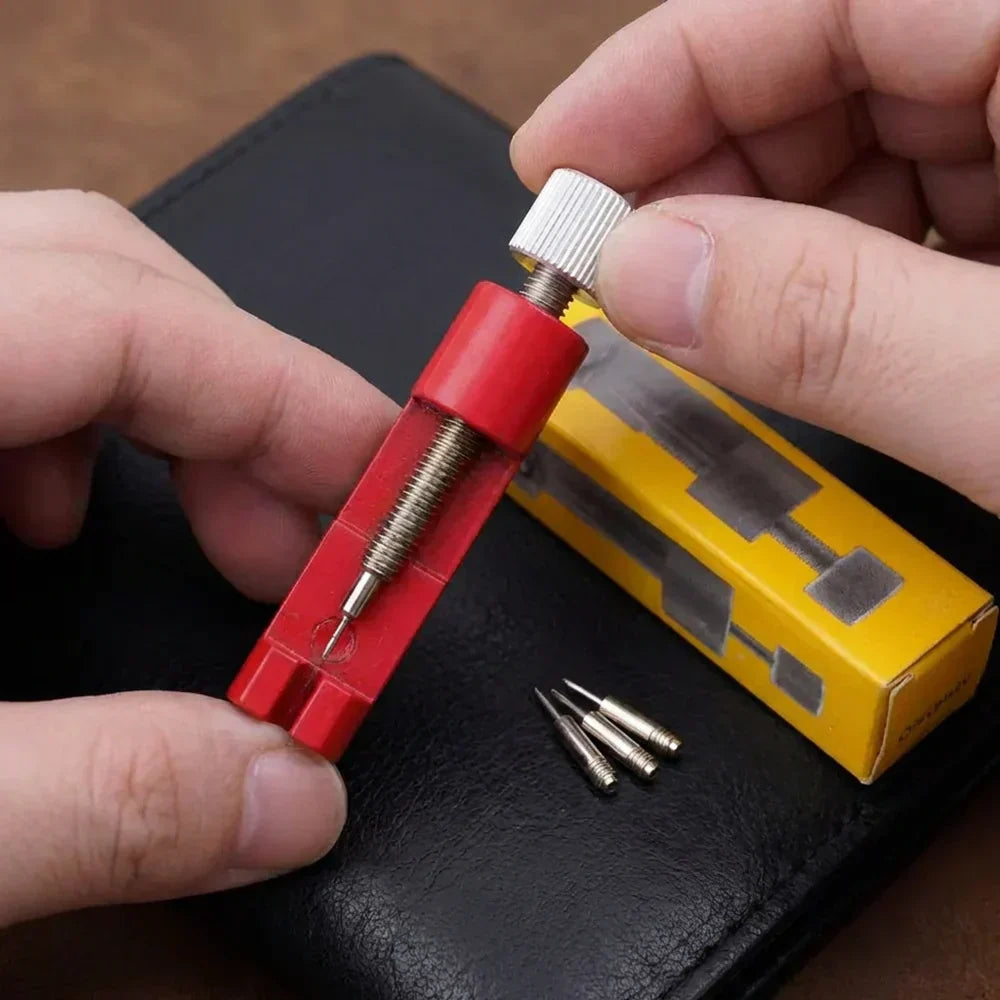 Red Watch Strap Link Tool For Pin Removal Safe And Easy