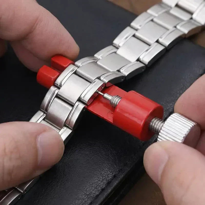 Red Watch Strap Link Tool For Pin Removal Safe And Easy