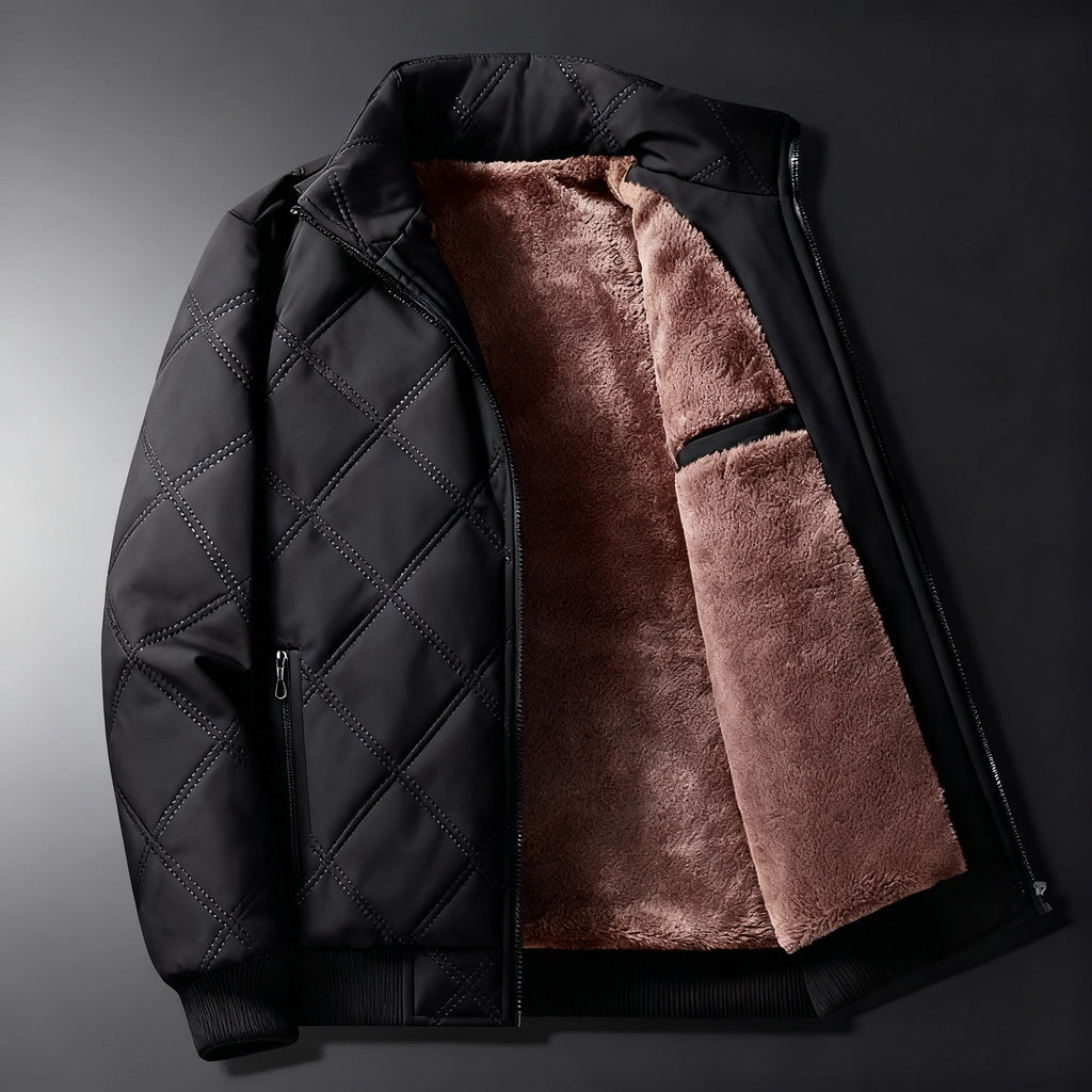Wexa Fleecejakke | Vindafvisende, Quiltet Design, Fleece Foring 0