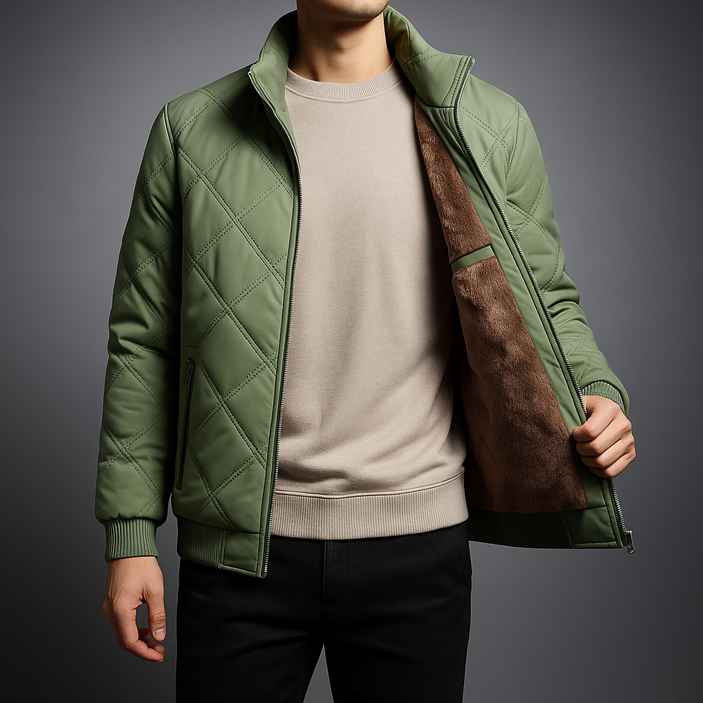 Wexa Fleecejakke | Vindafvisende, Quiltet Design, Fleece Foring 8
