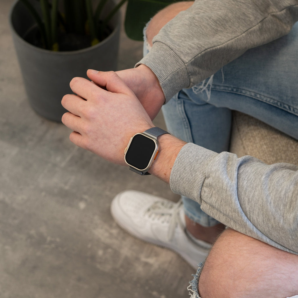 Milanese Space Grey Strap For Apple Watch Edition Band