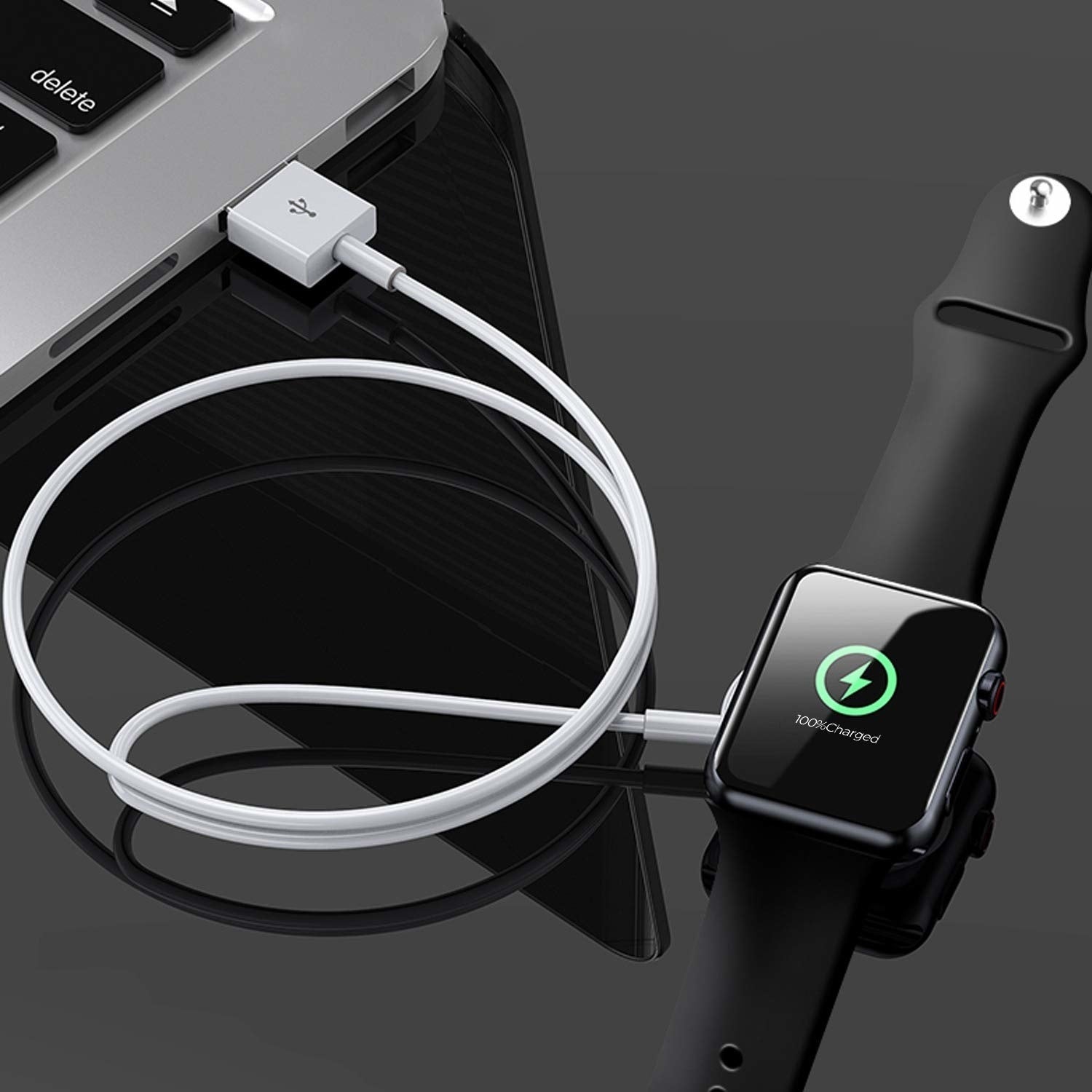 Apple Watch USB Cable To Charge From USB Chargers And Ports