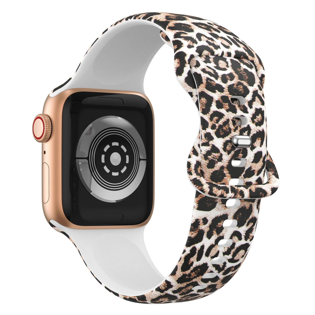 Lucky Leopard Apple Watch Band With Leopard Pattern