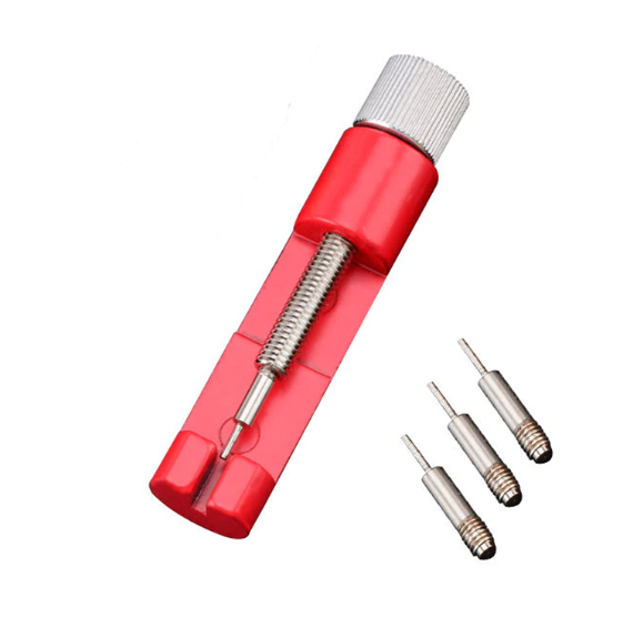 Red Watch Strap Link Tool For Pin Removal Safe And Easy