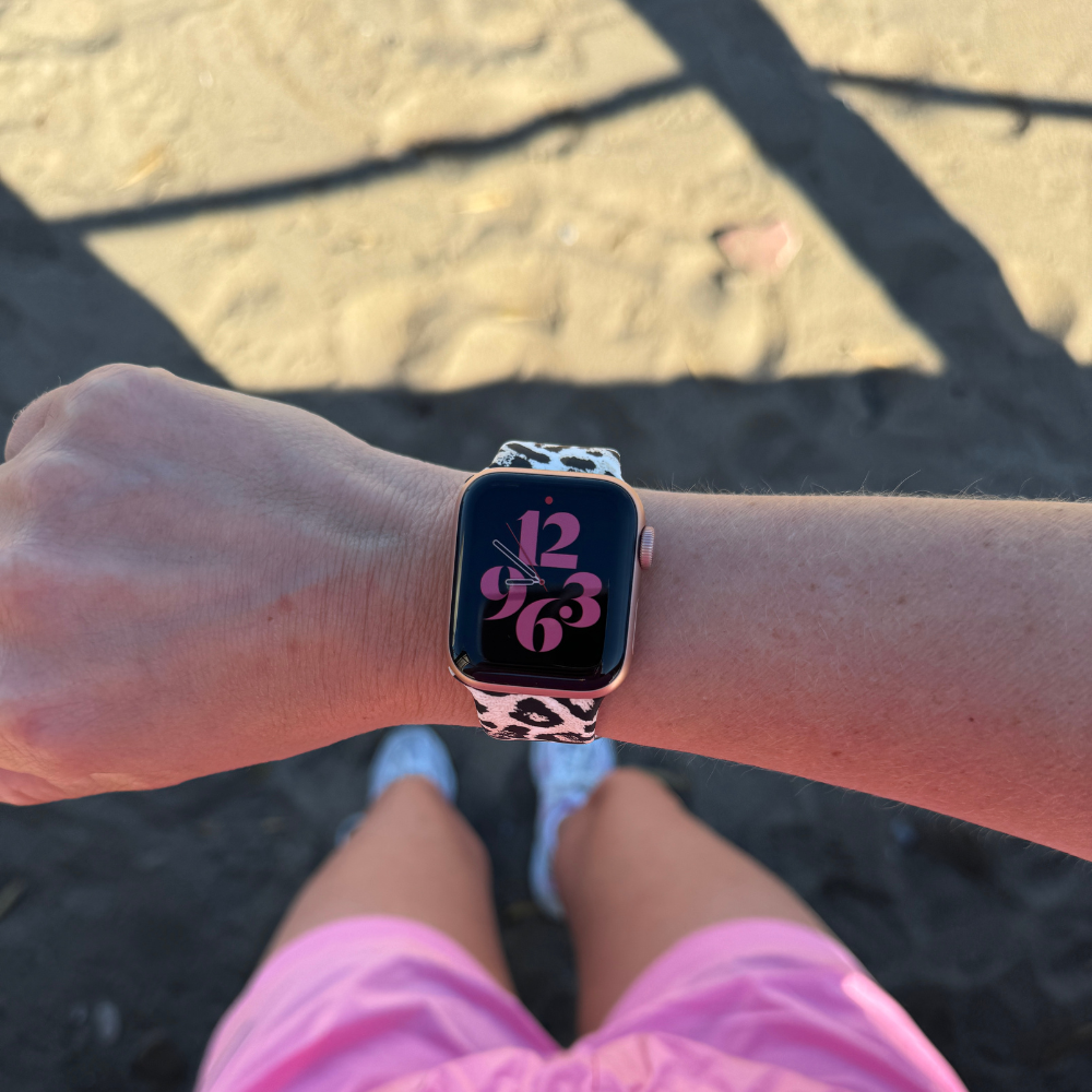 Lucky Leopard Apple Watch Band With Leopard Pattern