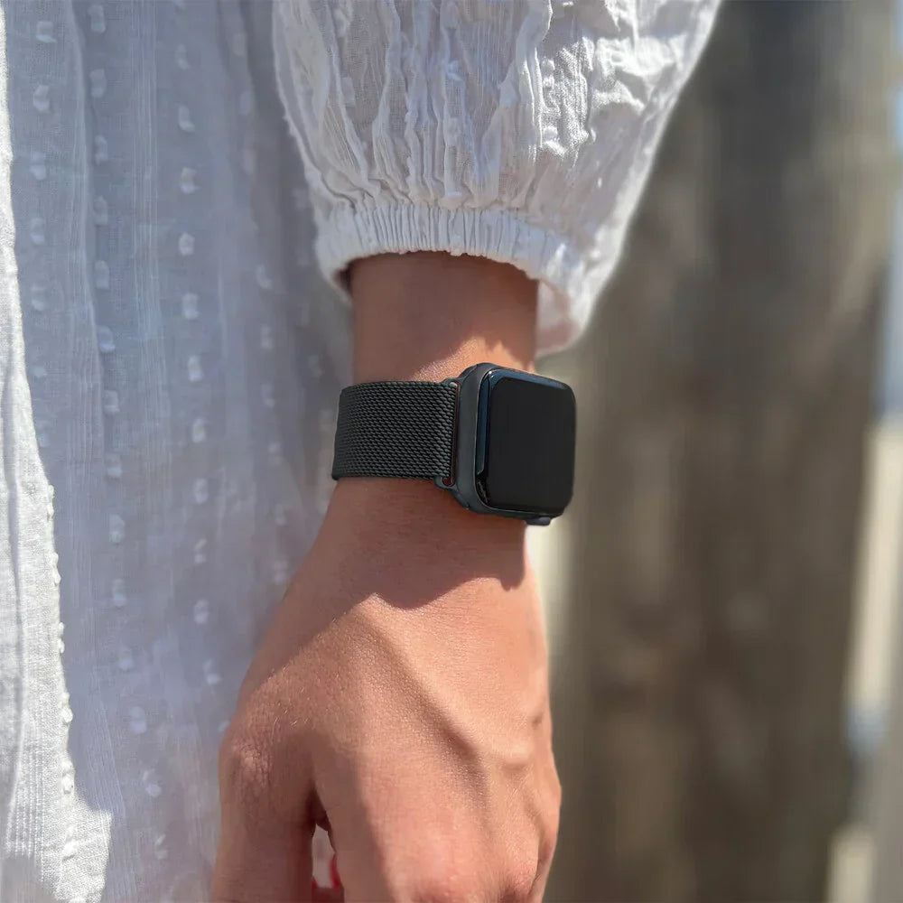 Milanese Space Grey Strap For Apple Watch Edition Band