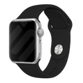 Apple Watch Black Silicone Replacement Band Strap Option