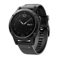 Garmin Fenix 5 Plus and Fenix 6 Pro Black Silicone Watch Strap